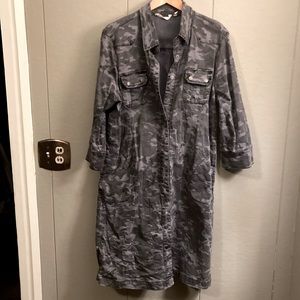 Soft surroundings denim jacket/dress